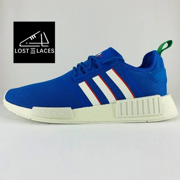adidas | Shoes | Adidas Nmdr Blue Sneakers Blue Red White  display picture 1